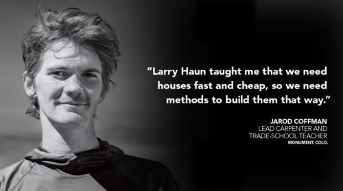 Jarod Coffman, Lead Carpenter and Trade-School Teacher
