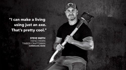 Steve Smith, Hand-Hewn Timber Craftsman