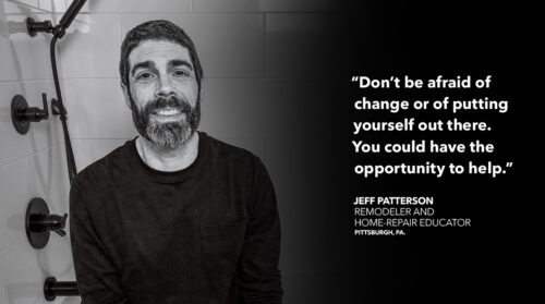Jeff Patterson, Remodeler and Home-Repair Educator