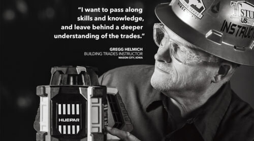Gregg Helmich, Building Trades Instructor